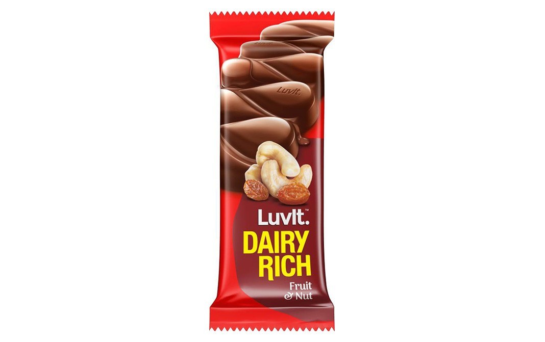Luvit Dairy Rich Fruit & Nut Bar    Pack  40 grams